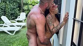 Petite Brazilian teen visits Buenos Aires eagerly