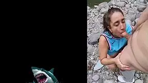 Hey check out this Venezuelan stepmom fucking raw by the river