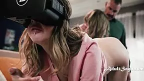 tiny 18yo's birthday threesome with stepfamily gets so taboo