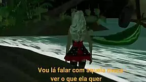 Watch this cute teen lesbian squirt orgasms outdoors in public—how risky!