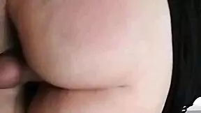 Latina bombshell's juicy big tits and fat ass bounce on stepbro's thick cock POV