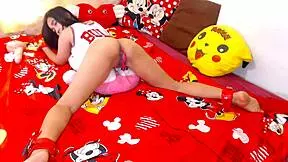 feeling her tight asian pussy stretch around my thick bbc creampie explosion