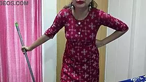 Desi Sali Begs Jija for Hardcore Pounding with Dirty Hindi Talk