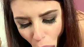 sexy librarian grips and strokes brad newman's throbbing monster cock hard