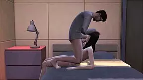 i love sims 4 watching this japanese teen take anal facial cumshot