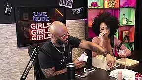 Reh Queen Delivers Tantric Massage Orgasms in Sheer Red Casting Part 1