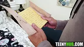 WOW! Virgin GOTH girl DOXY drips CREAMIEST PANTIES from Gunnar Bishop's hot load!