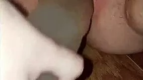 girl squatting on huge dildo pov fucking till she cums hard?