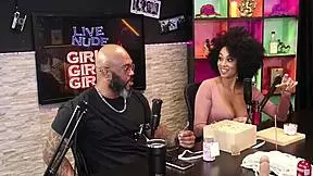 Reh Queen Delivers Tantric Massage Orgasms in Sheer Red Casting Part 1