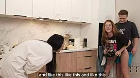 best hangover cure double blowjob creampie from juicy students? 😏