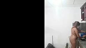 you love watching this curvy latina dildo her fat ass kitchen?