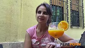 Lina's amateur casting turns into rough double penetration outdoor fuck