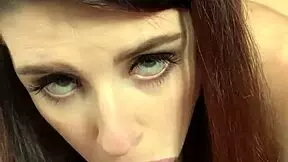 sexy librarian grips and strokes brad newman's throbbing monster cock hard