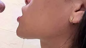 hey petite jade's back and taking that deep creampie in her tight pussy again