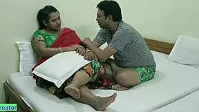 Indian Wife Fucks Bent Over with Impotent Husband at Ranch