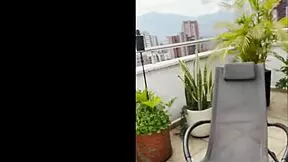 scarlette flame's big tits bounce wildly on huge cock casting 😍🍆💦