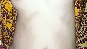 Spying neighbor wife leaves door open, ends up fucking her skinny ass?