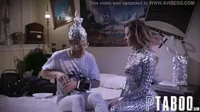 Sexy Petite Teen Cherie Deville Anal Probed Bent Over Doggystyle by Conspiracy Theorist Huge Cock Cowgirl