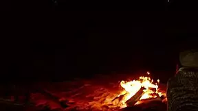 brooke johnson tied up in desert night for intense training from real domination documentary