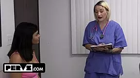 oh god naughty latina apryl rein rides doctor cowgirl for cumshot virginity deal in exam