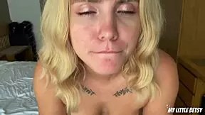 Stepdaddy's Home for Stepdaughter's Birthday Doggystyle Surprise