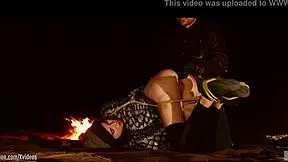 brooke johnson tied up in desert night for intense training from real domination documentary