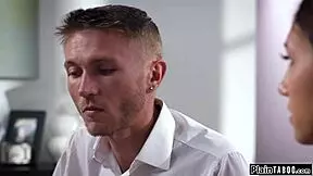 stepsis tempts stepbro with deepthroat on monster cock