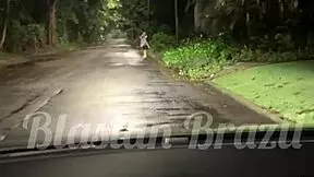 Novinha asiática screams as Uber driver raw creampies her public street pussy - Lina Nakamura!