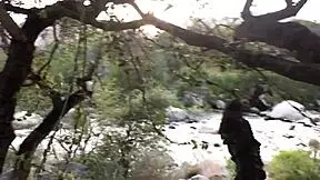 i'm horny felicity feline sucking dick outdoors