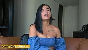 hey check this amateur latina teen with big tits sucking that massive steven cock pov