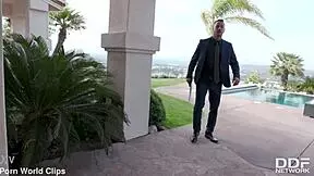 blonde teen's rough blowjob dream turns hardcore sloppy