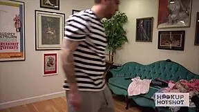 tiny petite blonde hooker nikole nash craves bryan gozzling's sloppy gaping cameltoe sex big tits ass interview casting