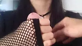 Debora Prado's handjob tease explodes into sloppy deepthroat delight