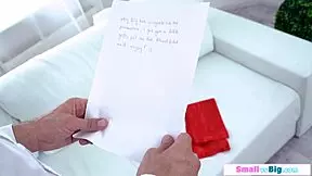 hey babe, watch this petite girl deepthroat her bfs monster cock like a pro