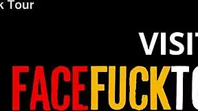 imagine this petite latina taking monster cock deepthroat wrecking her face till facial cumshot