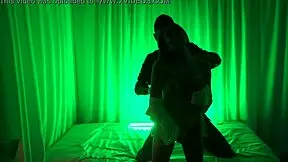 yaira sneaks around house groping her big natural tits and ass while brushing hair