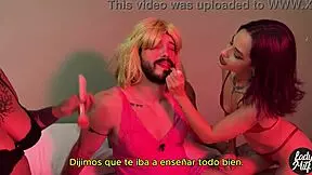 professor, i turned you into my sex slave with my friend - spanish subs