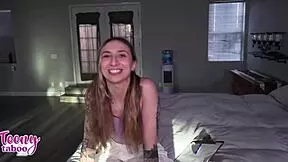 Nina Nova trades her curves for project help from teacher