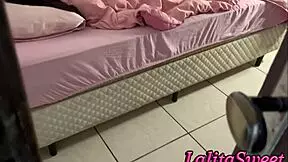 wet latina teen in panties begs for cock in her tight inexperienced pussy pov couple