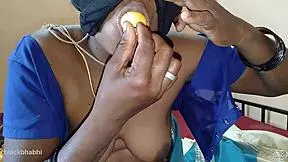 Lina Pulls Her Hairy Pussy for Hardcore Fuck