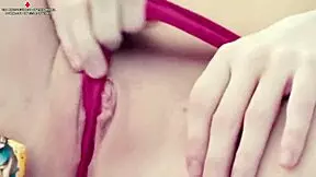 hot solo nerd babe masturbates her big tits ass with dildo toys tattooed 🔥🍑💋