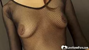 that blindfolded asian babe rides cowgirl like crazy