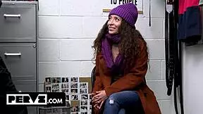 Shoplifter Teen Caught Stealing Makeup Gets Fucked on Christmas