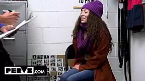 Shoplifter Teen Caught Stealing Makeup Gets Fucked on Christmas