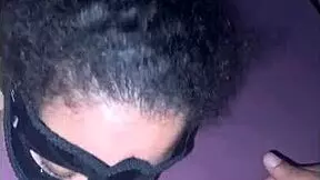 Homemade couple's pretty handjob and lick session ends in surprise finish