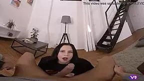 caroline mann grabs toy from sex shop then rides cock doggystyle cum ass