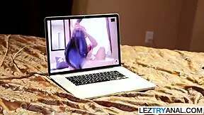 Lesbian Milf Teases Hot Teen with Slow Intimate Kisses and Touches