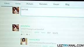 Lesbian Milf Teases Hot Teen with Slow Intimate Kisses and Touches