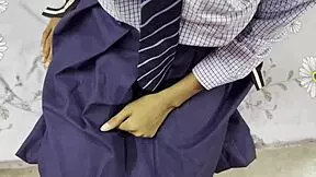 Asian College Girl Tries Hardcore Sex Experiment with Big Cock