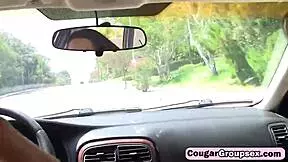 three mature cougars in stockings bend over demanding young stud's cock for hd group doggystyle cunt fuck 🔥👅💦